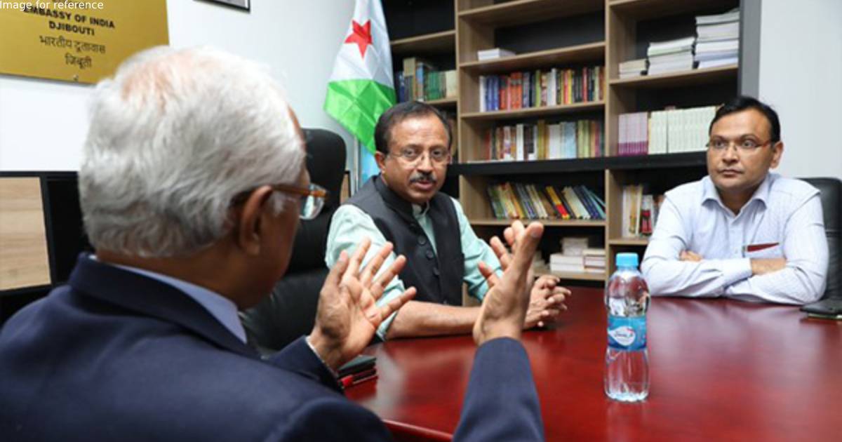 MoS Muraleedharan interacts with embassy officials on maiden visit to Djibouti